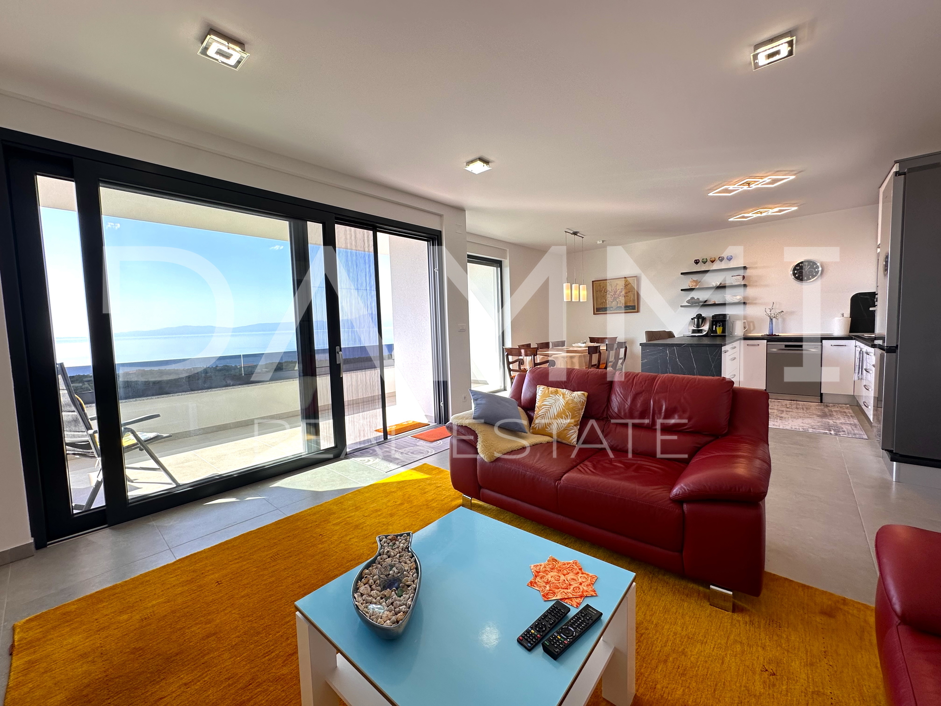 KRALJEVICA - Penthouse with three bedrooms and an incredible view